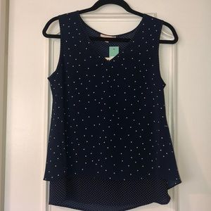 Skies Are Blue Astaire Split Back Blouse